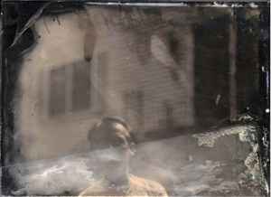 Blind Collodion Selfie